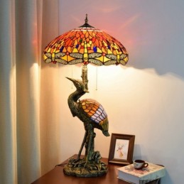 Tiffany Stila Galda Lampa...