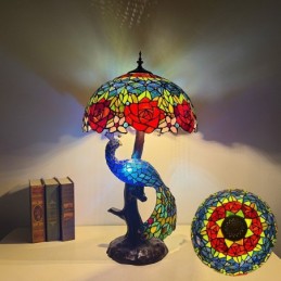 Tiffany Stila Galda Lampa...