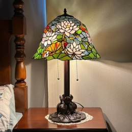 Tiffany Stila Galda Lampa...