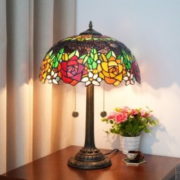 Tiffany Stila Galda Lampa...